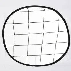 Hot - Portería de fútbol con lona de entrenamiento Blanco Deportes