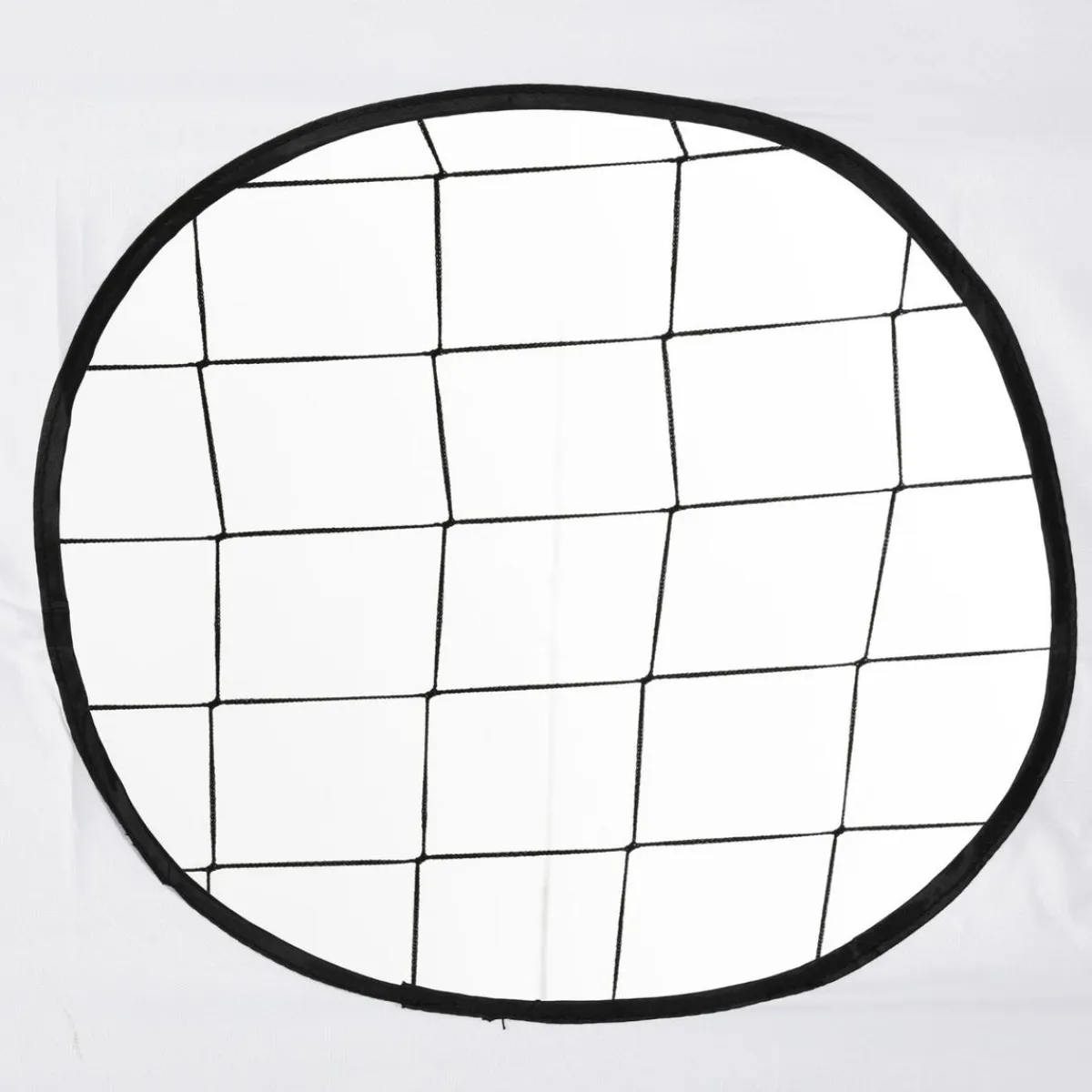 Hot - Portería de fútbol con lona de entrenamiento Blanco Deportes