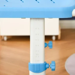 - Pupitre infantil con silla Azul y Blanco*Homcom Hot