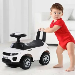 Outlet - Quad Correpasillos sin Pedales Blaco Vehículos De Batería O A Pedales