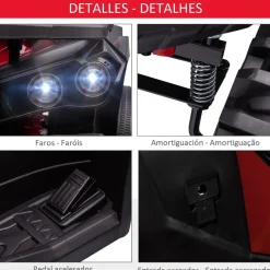 Hot - Quad eléctrico Vehículos De Batería O A Pedales