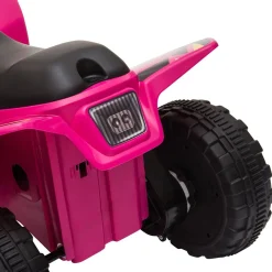 - Quad Eléctrico Batería 6V Rosa*Homcom Best
