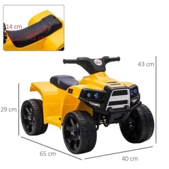 - Quad Eléctrico para Niños*Homcom Sale