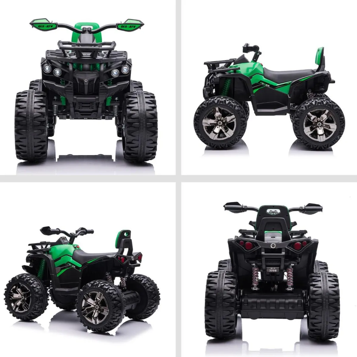 - Quad eléctrico 12V verde*Homcom Clearance