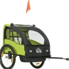 - Remolque para bicicleta Verde*Homcom Hot