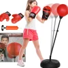 Outlet Homcom - Saco de boxeo infantil de pie 147 cm Deportes