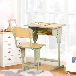 - Set Pupitre + Silla infantil Vintage*Homcom Discount