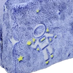 Homcom - Sillón infantil Azul brilla en la oscuridad*AIYAPLAY