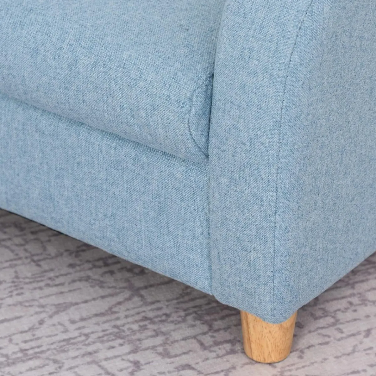Discount - Sillón tela infantil Azul Entretenimiento·Hamacas Y Columpios|Estilo De Vida