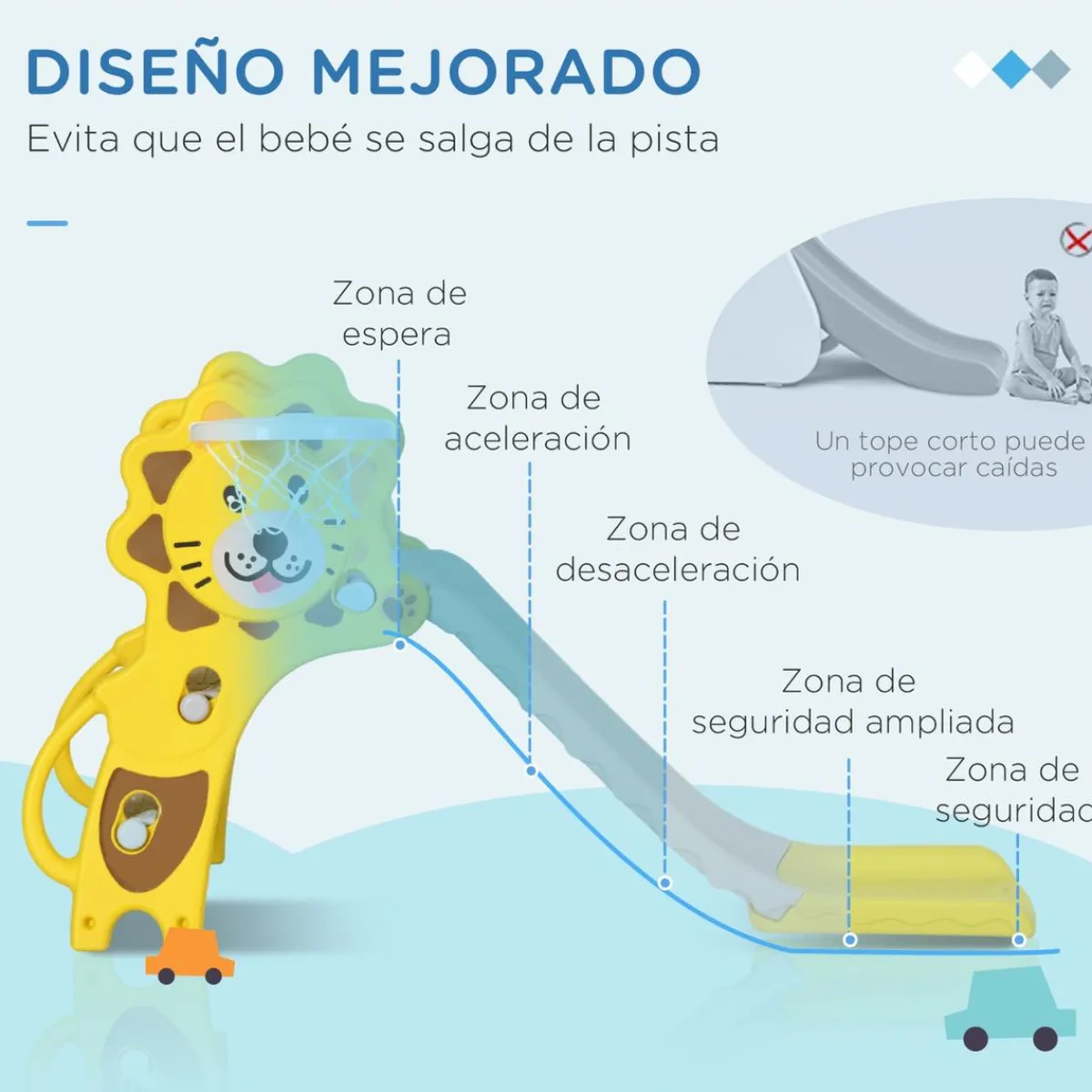 Clearance - Tobogán de interior León Toboganes