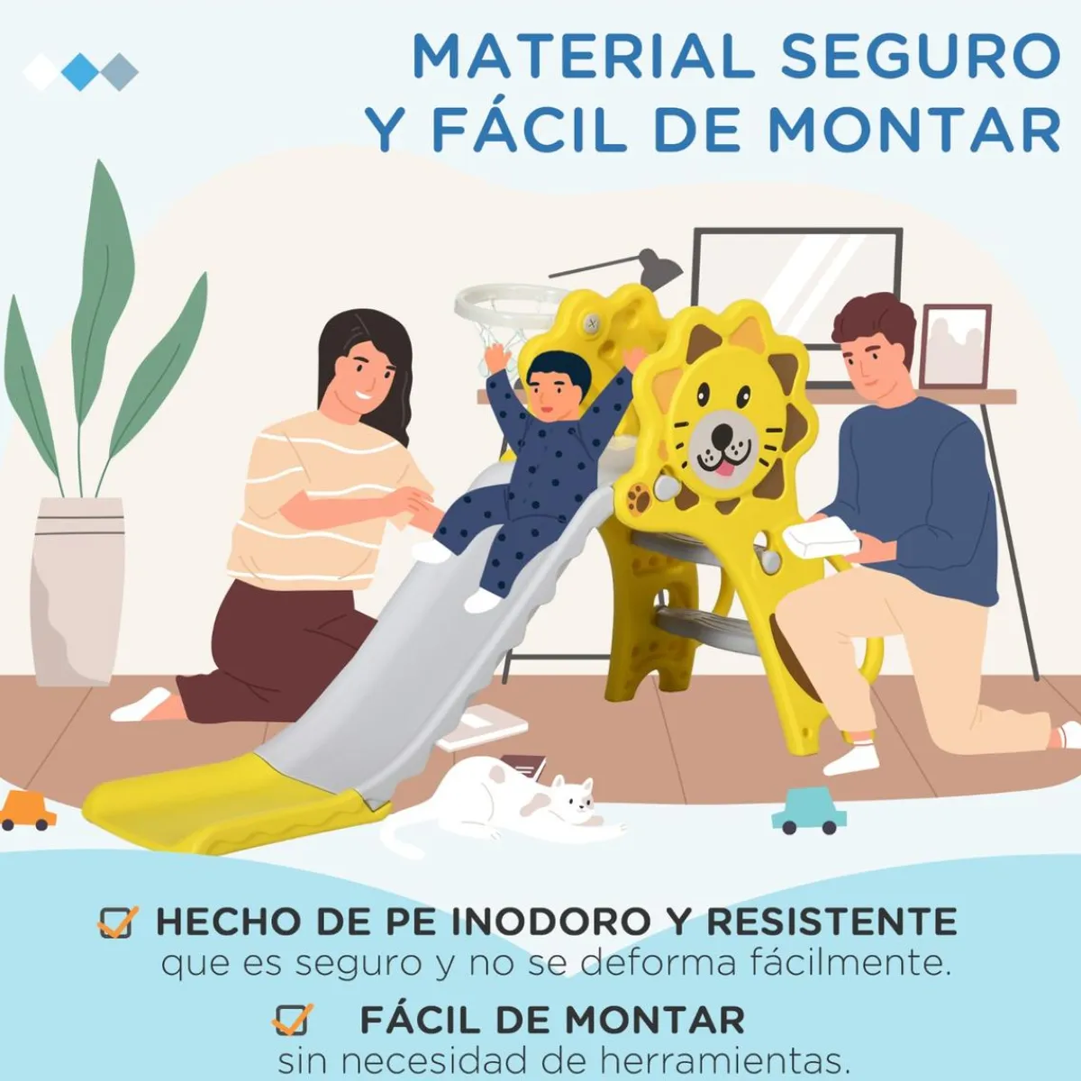 Clearance - Tobogán de interior León Toboganes