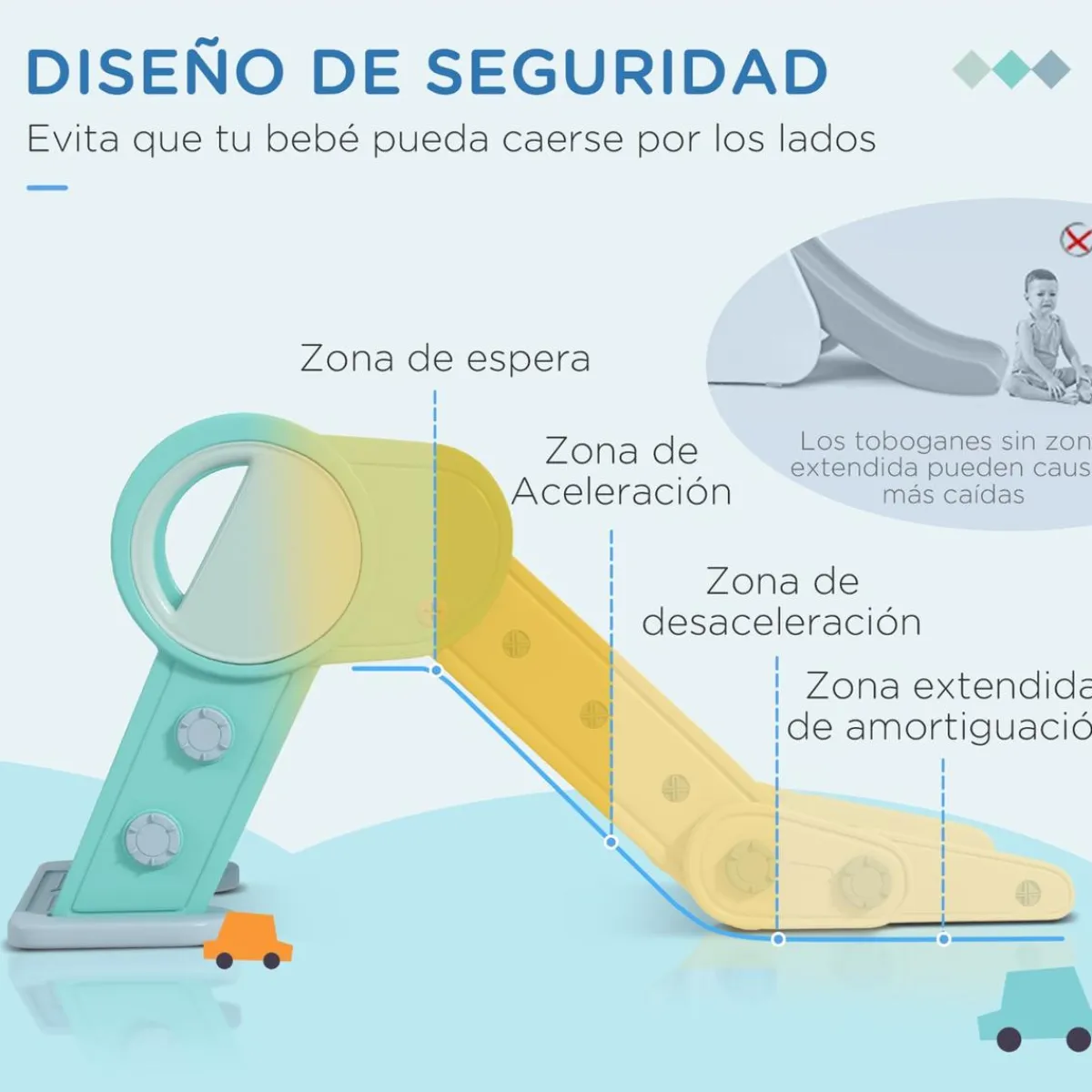 Sale - Tobogán de interior Benjamín Toboganes