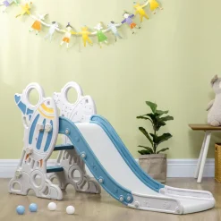 Clearance - Tobogán infantil azul Toboganes