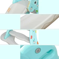 - Tobogán Infantil con Aro Baloncesto*Homcom Hot