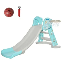 Sale - Tobogán Infantil con Aro Baloncesto Toboganes