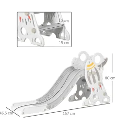 - Tobogán infantil gris Toboganes