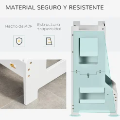 Hot - Torre aprendizaje 2 en 1 madera Gris Estilo De Vida