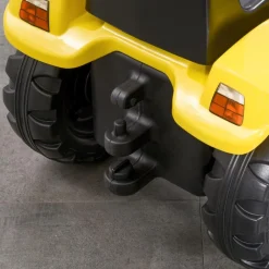 Outlet - Tractor excavadora a pedales amarillo Vehículos De Batería O A Pedales