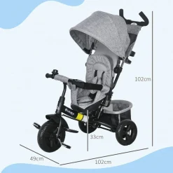 - Triciclo evolutivo Gris*Homcom Clearance