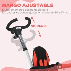 Sale - Triciclo Evolutivo con capota Reflectante - Rojo Motos Y Triciclos