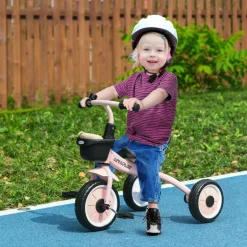 - Triciclo infantil Rosa*Homcom New