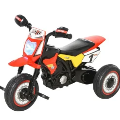 - Triciclo Moto de Montaña Infantil Rojo*Homcom