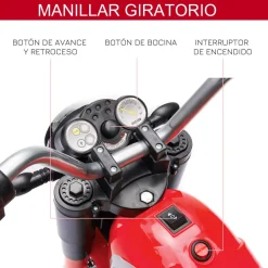Clearance - Trimoto eléctrica custom infantil de batería Vehículos De Batería O A Pedales
