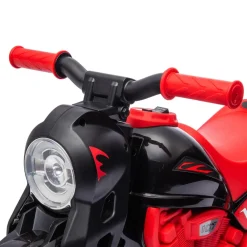Discount Homcom - Trimoto eléctrica batería 6 V con música y juegos Rojo Vehículos De Batería O A Pedales
