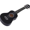 - Ukelele soprano 21" Madera Negro Música|Electrónicos
