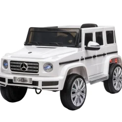 Discount - Vehículo batería con mando Mercedes Blanco Vehículos De Batería O A Pedales