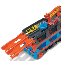 Hot Wheels - Camión de transporte convertible Vehículos Y Circuitos