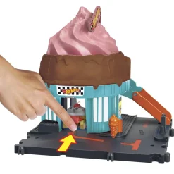 Clearance Hot Wheels - City Pista Let'S Race Heladería ㅤ Vehículos Y Circuitos