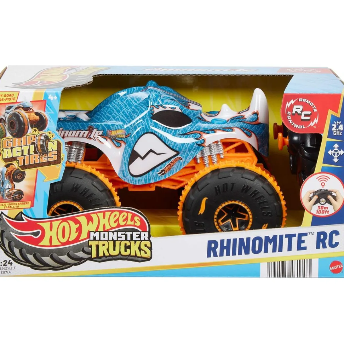 Hot Wheels - Coche teledirigido Rhinomite*MATTEL Online
