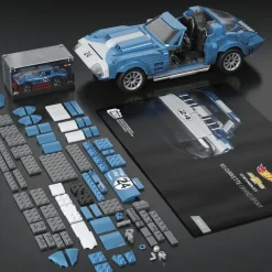 Online Hot Wheels - Corvette Grand Sport del 63 Juguetes De Construcción