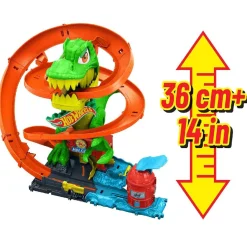 Hot Wheels - Estación de bomberos T-Rex*MATTEL Hot