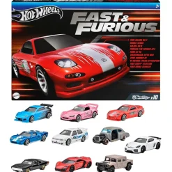 Hot Hot Wheels - Fast & Furious coche juguete pack 10 vehículos Vehículos Y Circuitos