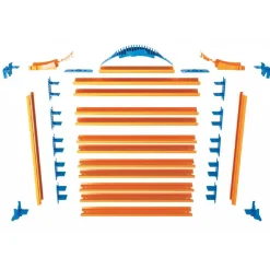 Discount Hot Wheels - Maletín portacoches 3 en 1 Vehículos Y Circuitos