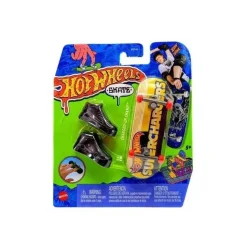 Hot Wheels - Monopatín de juguete con zapatillas para dedos, modelos surtidos (Varios modelos) ㅤ Vehículos Y Circuitos