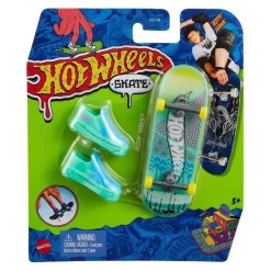 Hot Wheels - Monopatín de juguete con zapatillas para dedos, modelos surtidos (Varios modelos) ㅤ Vehículos Y Circuitos