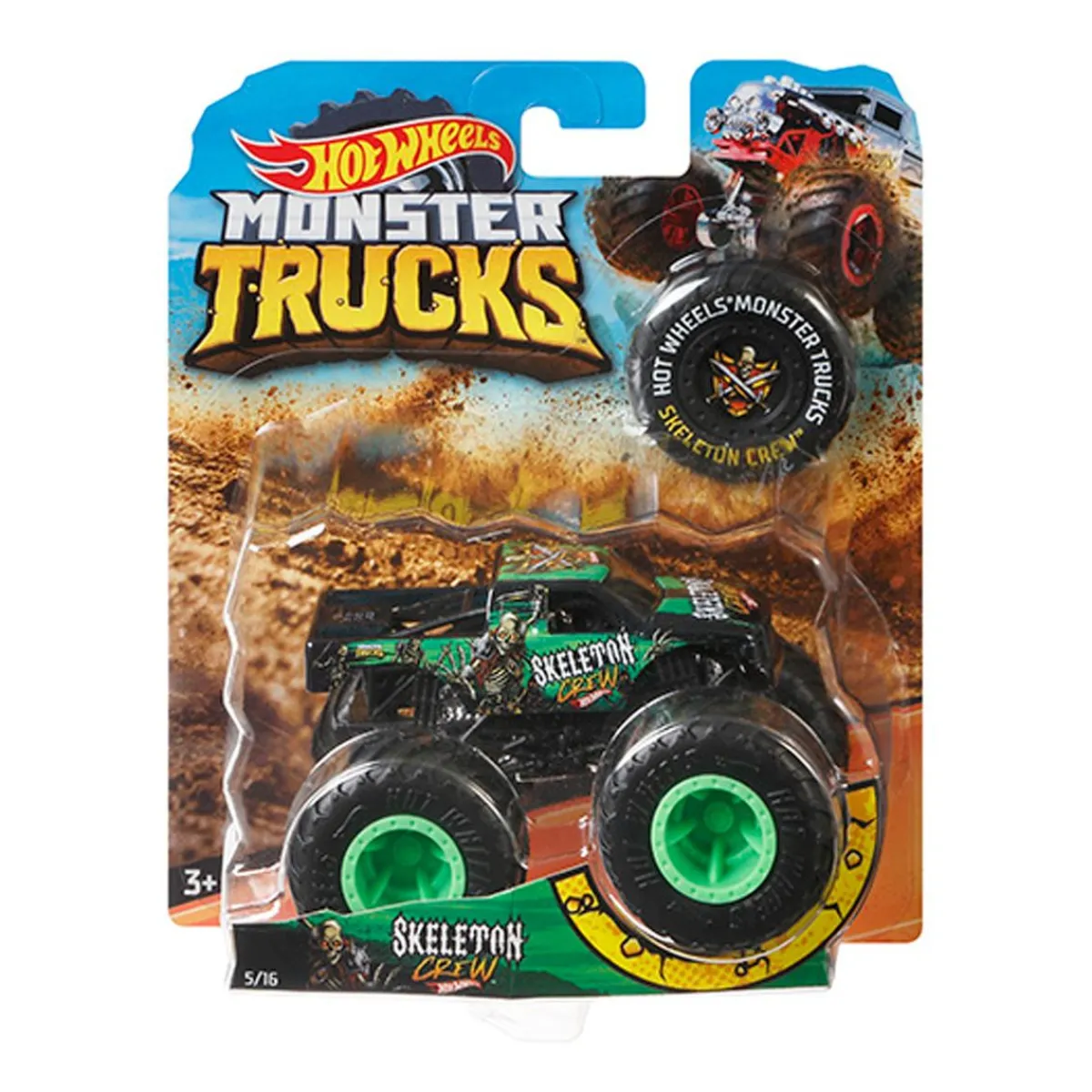 Hot Wheels - Monster Truck Vehículo Básico 1:64 (varios modelos)*MATTEL ESPANA Hot