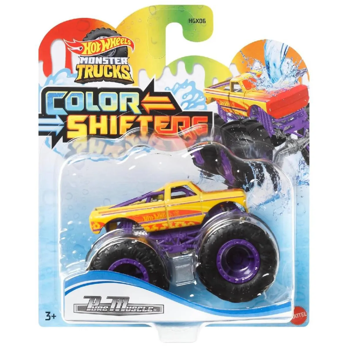 Hot Wheels - Monster Truck Color Shifters (Varios modelos) Vehículos Y Circuitos