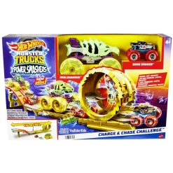 Hot Wheels - Monster Trucks Power juguete pista carrera*MATTEL Sale