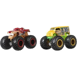 Hot Wheels - Pack 2 Vehículos Doble Demolición Monster Trucks (varios modelos) Vehículos Y Circuitos