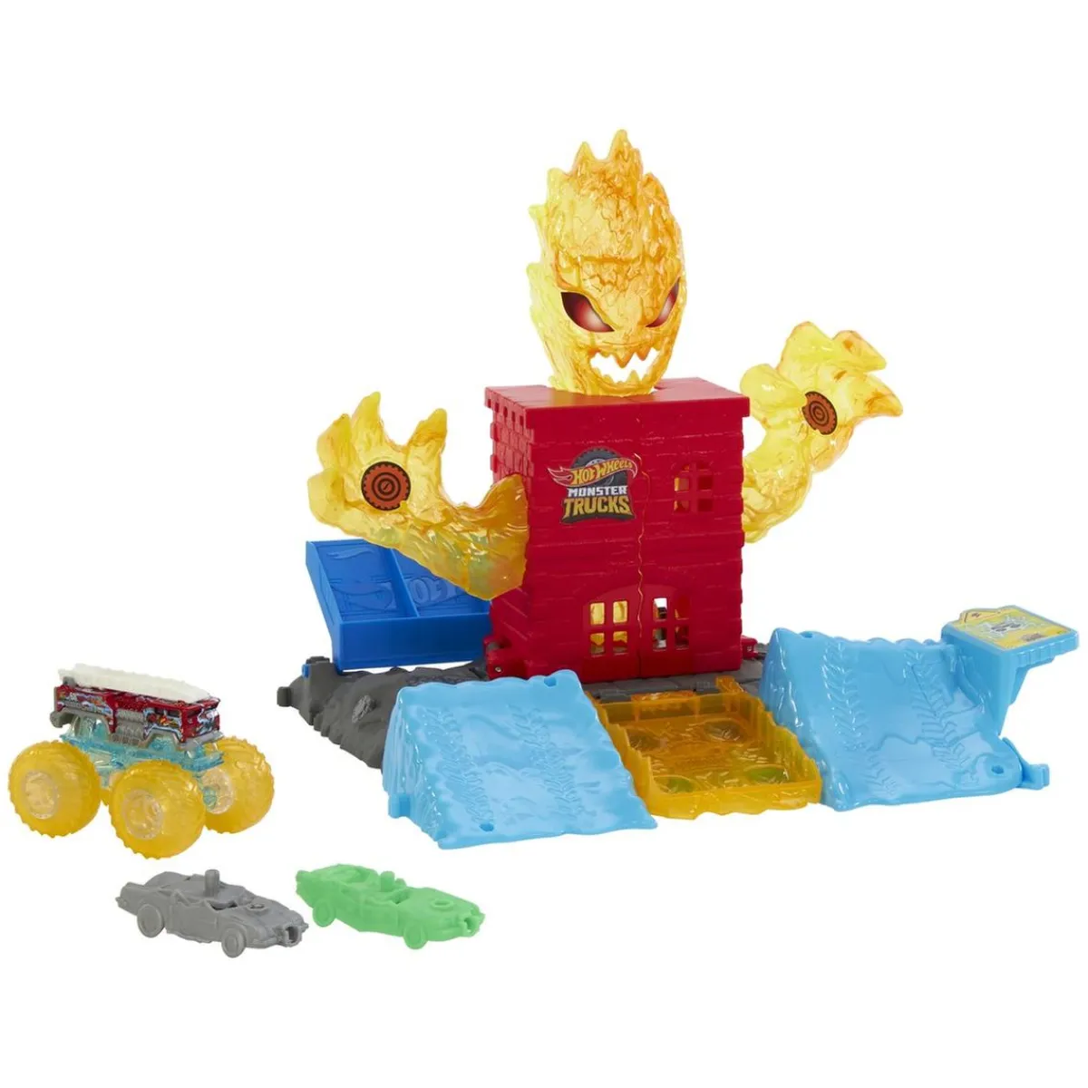 Clearance Hot Wheels - Pista Monster Trucks coches arena smashers Vehículos Y Circuitos