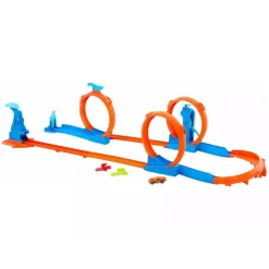 Sale Hot Wheels - Pista Triple Loop Vehículos Y Circuitos