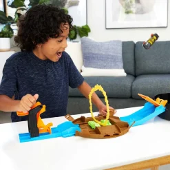 Best Hot Wheels - Playset neumáticos para acrobacias Monster Trucks Vehículos Y Circuitos