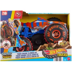 New Hot Wheels Monster Trucks - R/C Tiger Shark Vehículos Y Circuitos