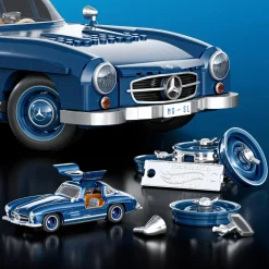 Hot Hot Wheels Premium - Mercedes 300 SL Juguetes De Construcción