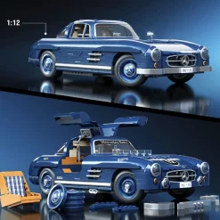 Hot Hot Wheels Premium - Mercedes 300 SL Juguetes De Construcción