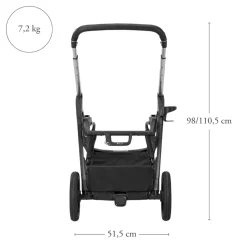 - Trio Aptica Darwin recline + chasis Paladio - Velvet grey*INGLESINA New